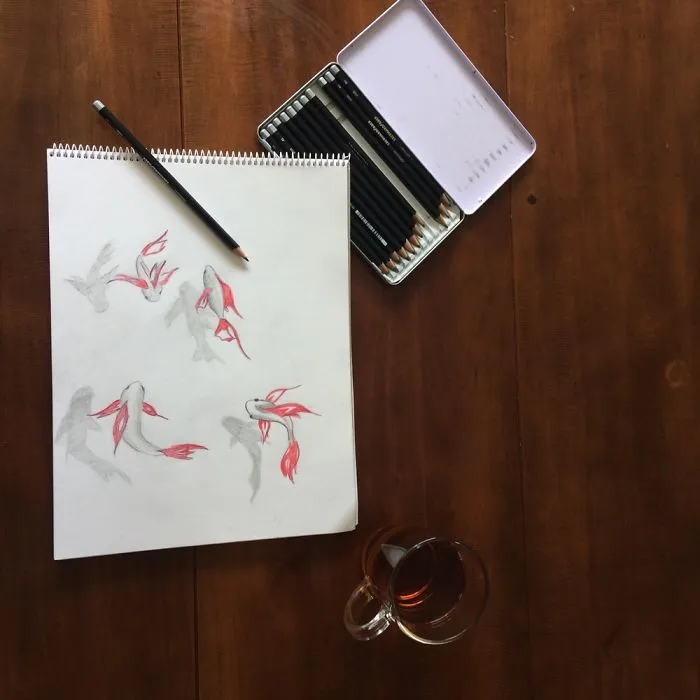 Aquarel Pencil Art