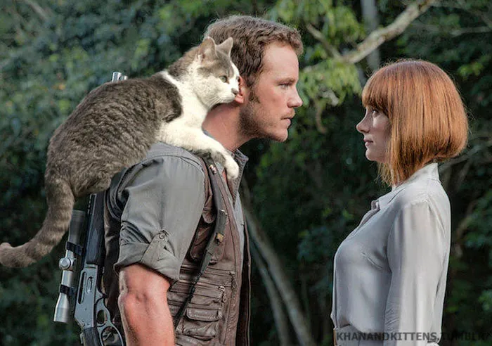 Someone Replaced Jurassic Park Dinosaurs With Cats, And It's Hilarious