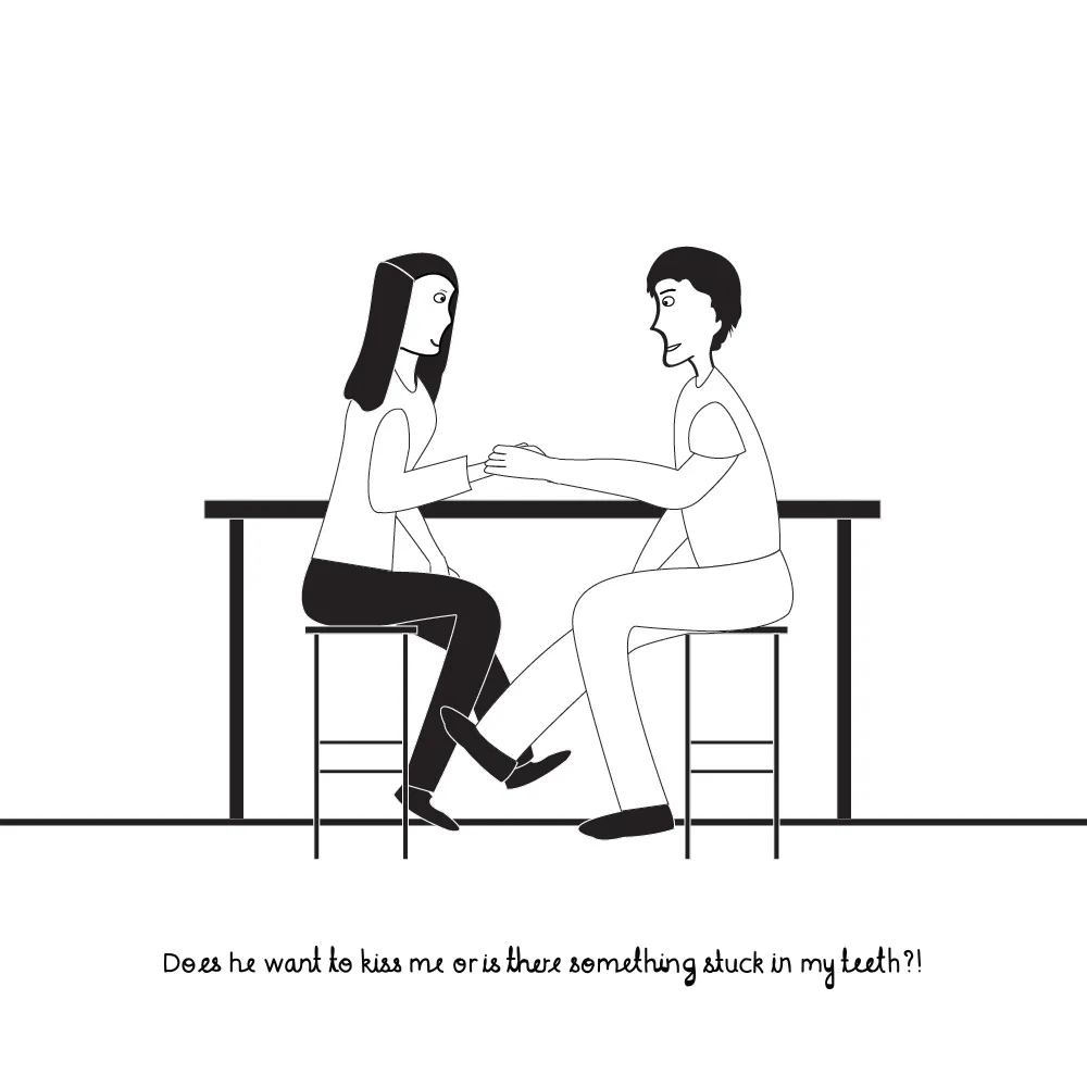 Drawing My Daily And Never Ending Anxieties In Black & White