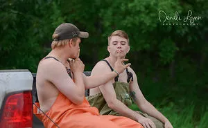 Wives Setup Husbands To Go "Fishing". But Really They Were Sent Off To A Dudeoir Photo Session And Had No Idea!