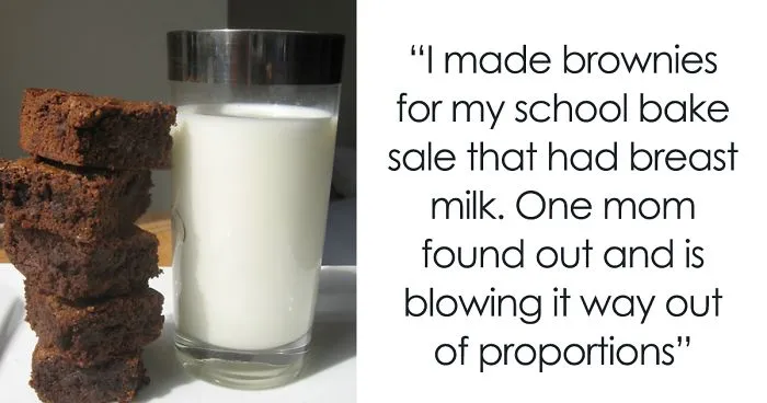Mom Uses Breast Milk To Make Brownies For School Bake Sale, Doesn't Expect Reaction Like This