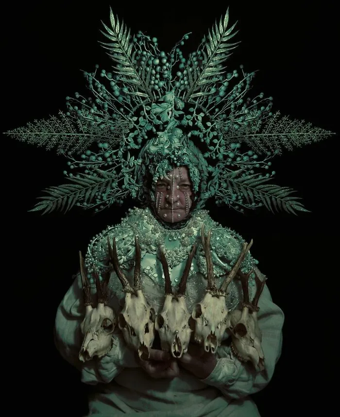 Incredible Pagan-Themed Photoshoot By Polish Photographer Reveals Stunning Beauty Of Slavic Culture