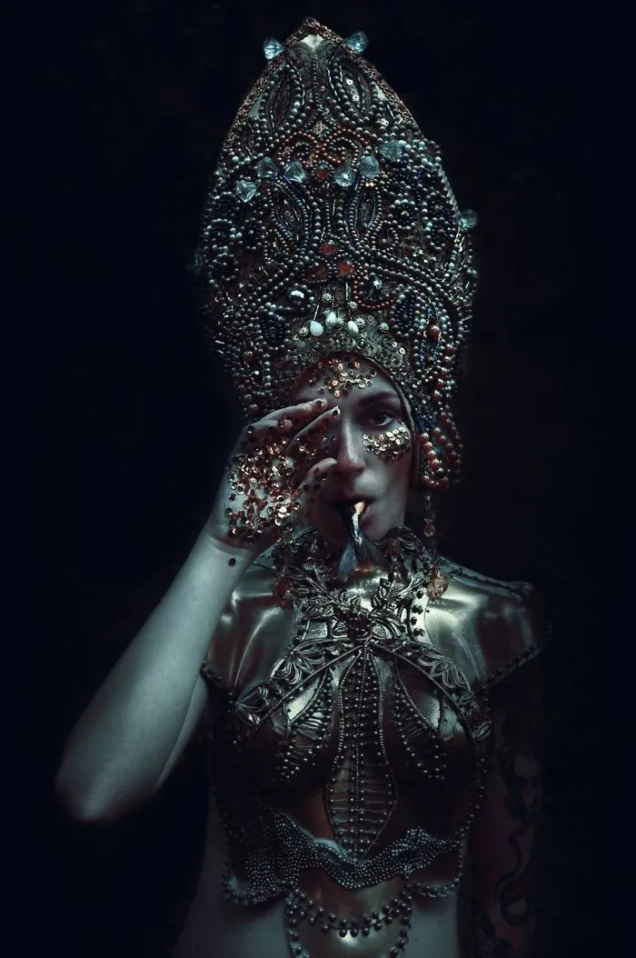 Esta increíble sesión de fotos pagana muestra la belleza de la cultura eslava