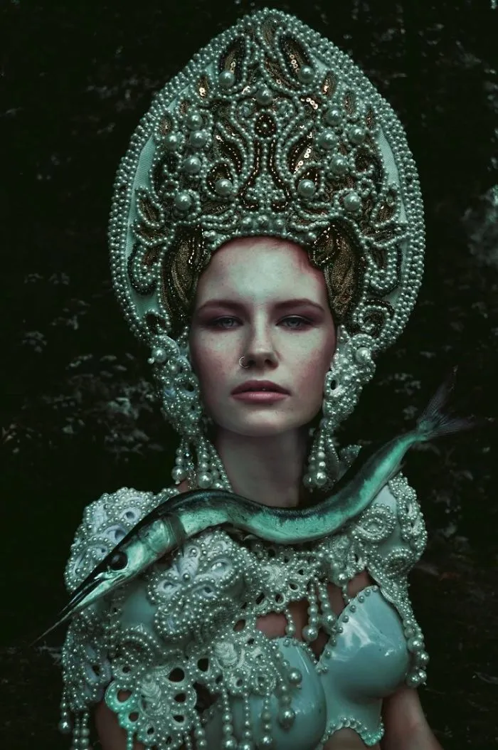 Esta increíble sesión de fotos pagana muestra la belleza de la cultura eslava