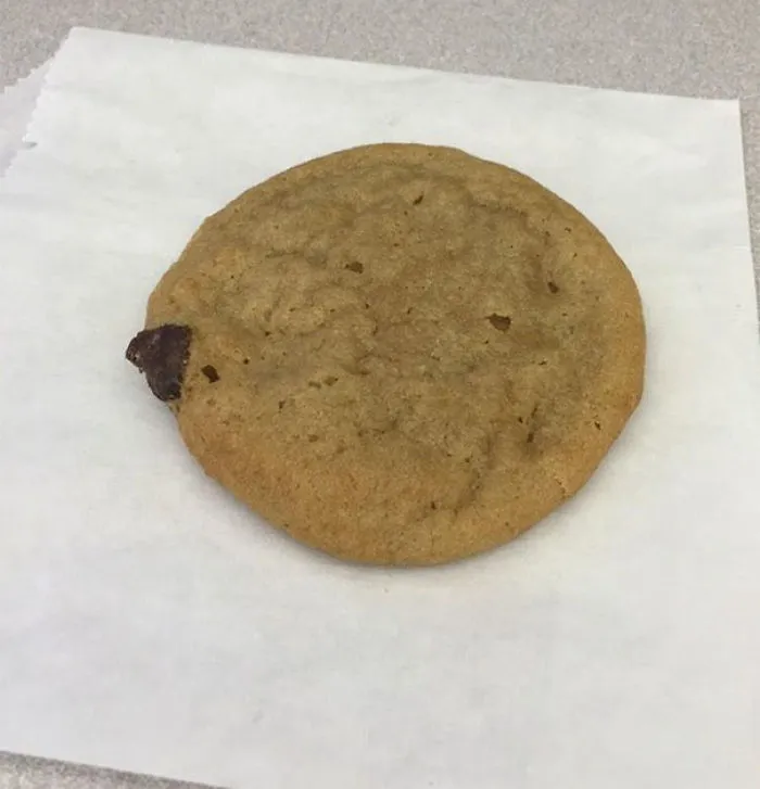 Galleta con ¿pepita? de chocolate