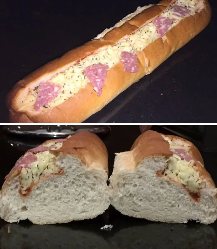 Me compré este bocata para cenar