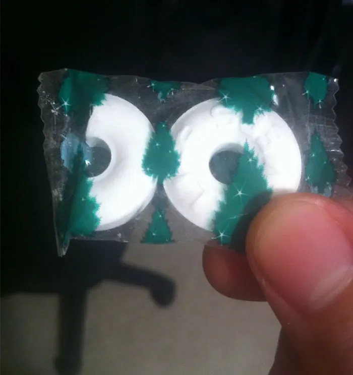I Got An Extra Half Of A Lifesaver In An Individual Pack