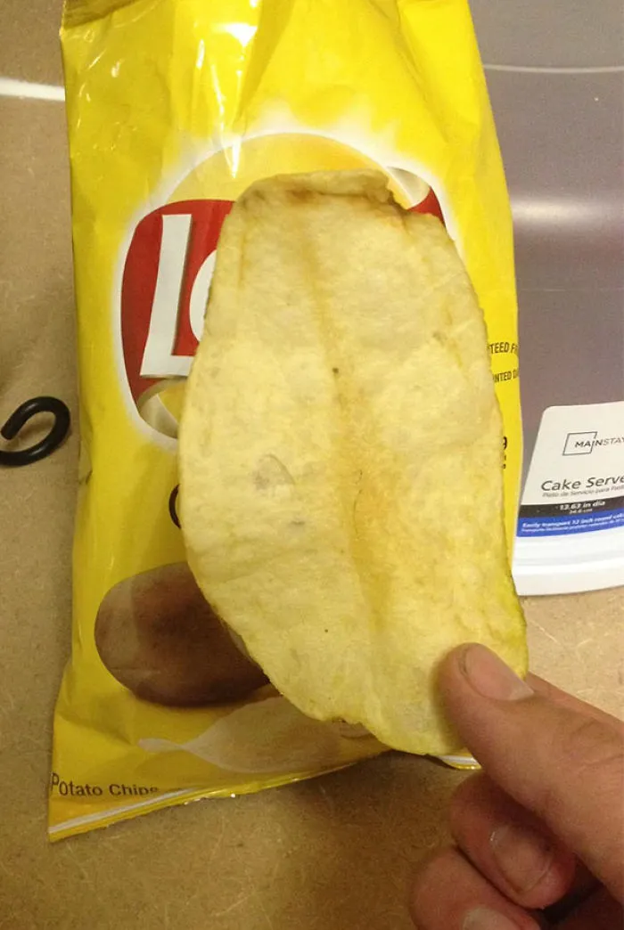 Patata frita gigante