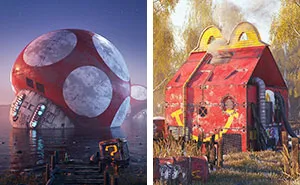 The Apocalypse Of Pop Culture By Filip Hodas (14 Pics)