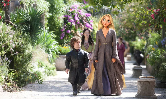 Rapunzel As Sansa Stark (Sophie Turner)
