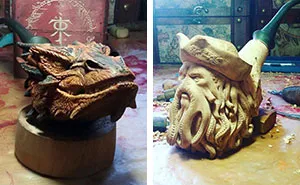 When A Sculptor Makes Pipes