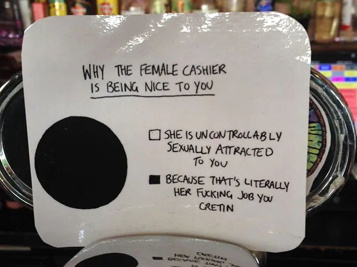 A Bar In Devon, Uk, Found An Interesting Way To Stop Their Female Bartenders From Being Sexually Harassed