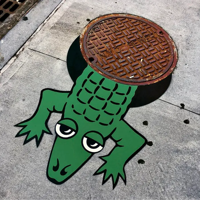 There's A Genius Street Artist Running Loose In New York, And Let's Hope Nobody Catches Him