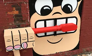 There's A Genius Street Artist Running Loose In New York, And Let's Hope Nobody Catches Him
