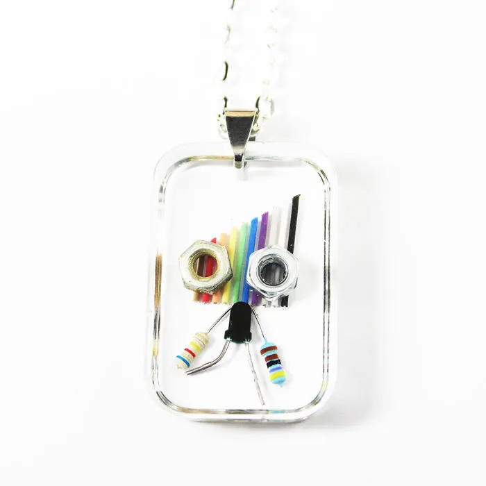 I Turned Electronic Components Into Tiny And Biggie Robots