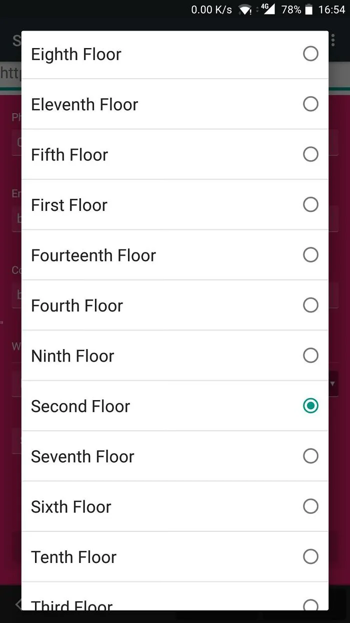 Let's Alphabetically Order The Floor Numbers