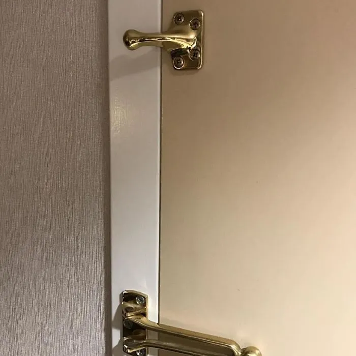 Wonderful Knowing I'm Safe And Secure In My Hotel Room