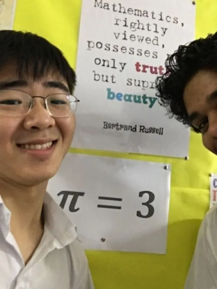 My Friend And I Posted Some Obscenities Around Our School's Math Department
