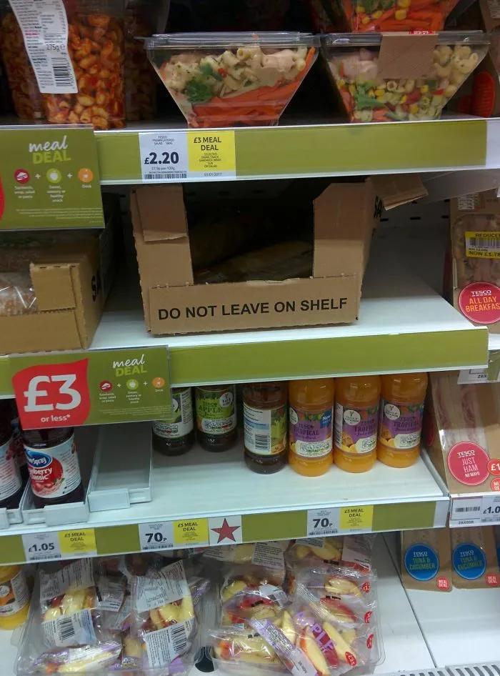You Can't Tell Tesco Staff What To Do
