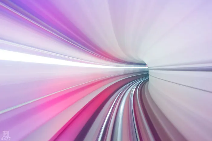 Long Exposure + Subway Tunnel =