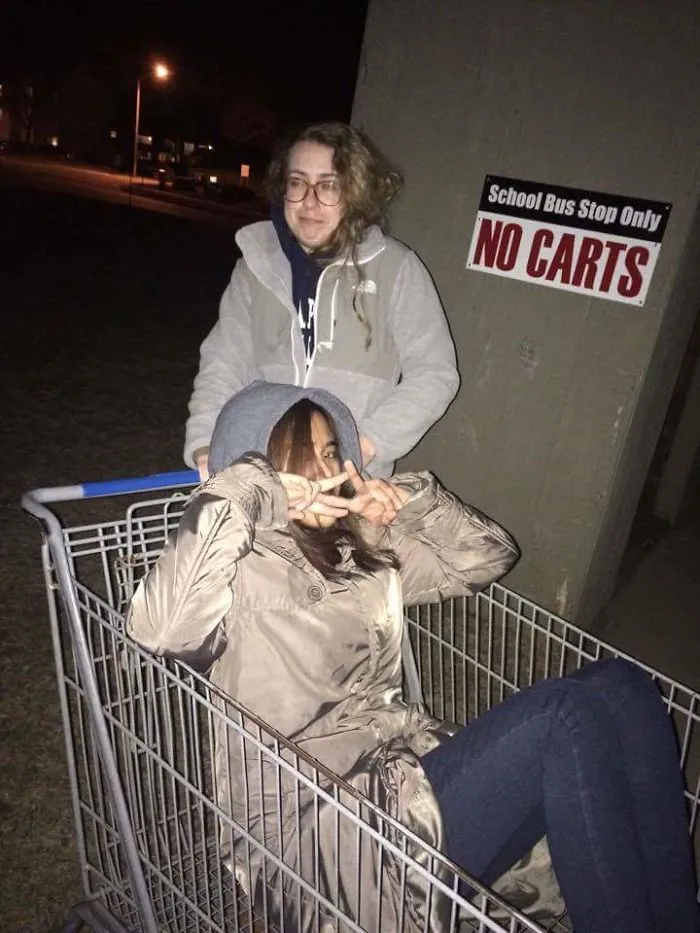 Grocery Shopping Turned Into Protest
