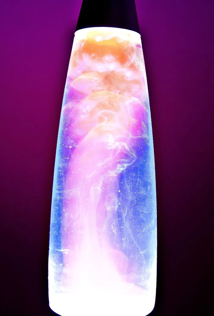 Long Exposure Photography Of Lava Lamp Looks Like Some Galaxy Captured In A Jar