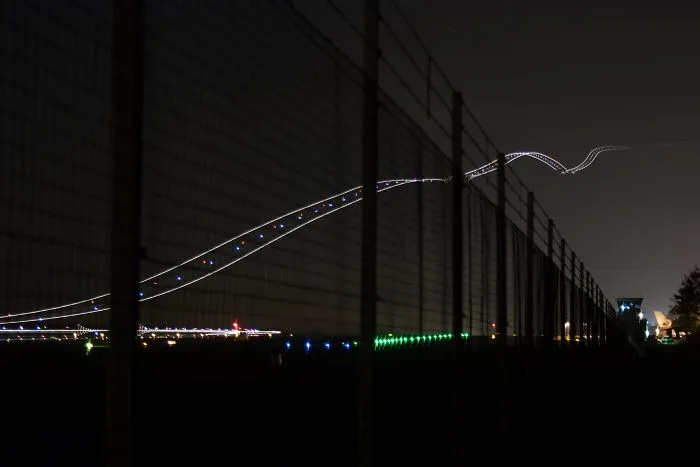 Avión despegando