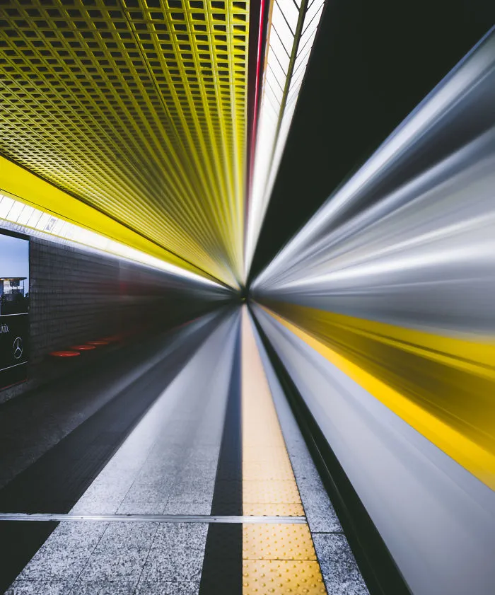 I Took A Long Exposure Of A Moving Train, And I Am Very Happy With The Result