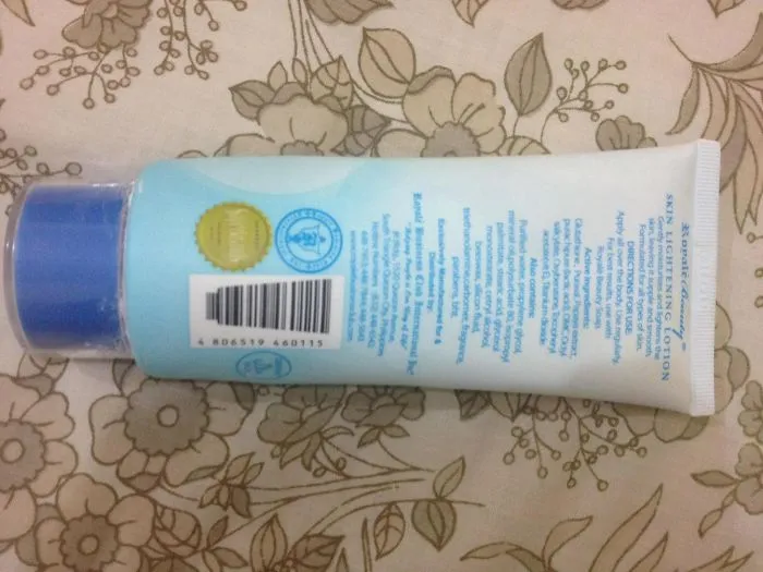 This Lotion's Barcode Is In The Shape Of Its Container