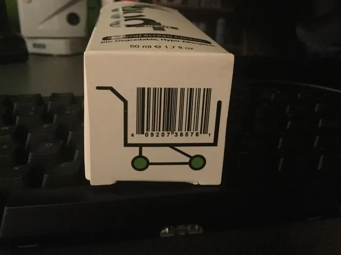 This Screen Cleaner's Barcode