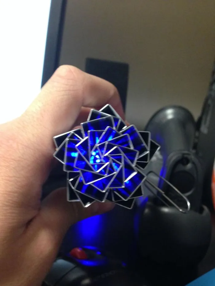So I Got Really Bored At Work Today So.... Staple Flower