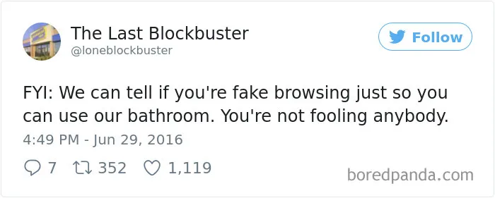 The Last Blockbuster Is Alive, And Here's 189 Of Their Funniest Tweets