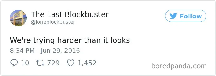 The Last Blockbuster Is Alive, And Here's 189 Of Their Funniest Tweets