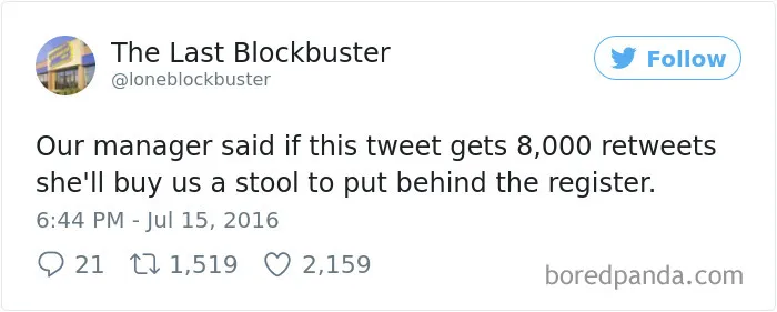 The Last Blockbuster Is Alive, And Here's 189 Of Their Funniest Tweets