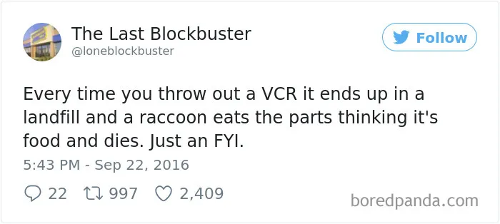 The Last Blockbuster Is Alive, And Here's 189 Of Their Funniest Tweets