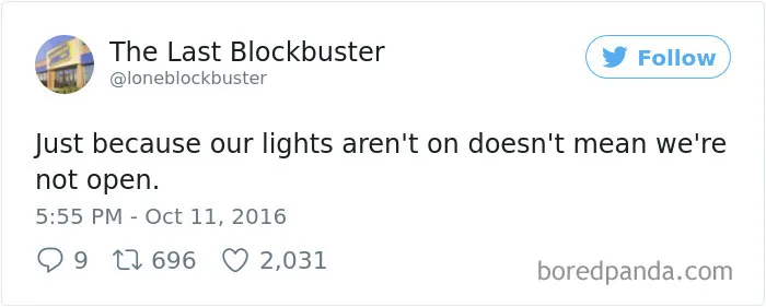 The Last Blockbuster Is Alive, And Here's 189 Of Their Funniest Tweets