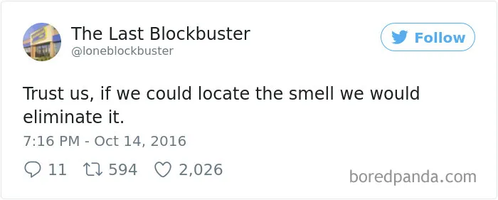 The Last Blockbuster Is Alive, And Here's 189 Of Their Funniest Tweets