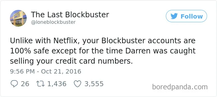 The Last Blockbuster Is Alive, And Here's 189 Of Their Funniest Tweets