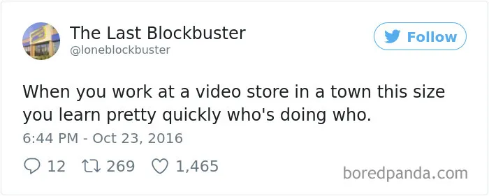 The Last Blockbuster Is Alive, And Here's 189 Of Their Funniest Tweets