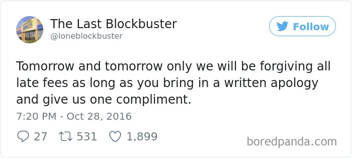The Last Blockbuster Is Alive, And Here's 189 Of Their Funniest Tweets