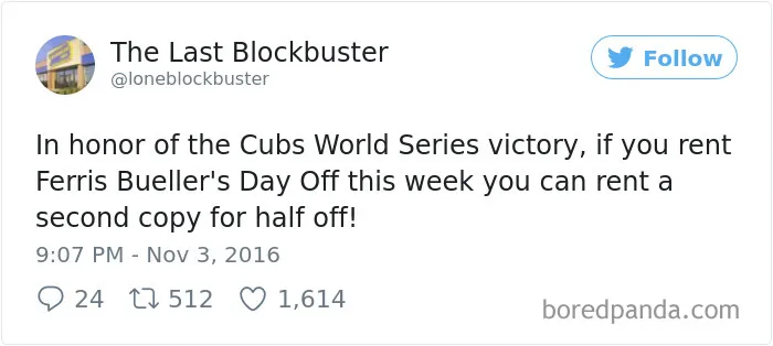 The Last Blockbuster Is Alive, And Here's 189 Of Their Funniest Tweets