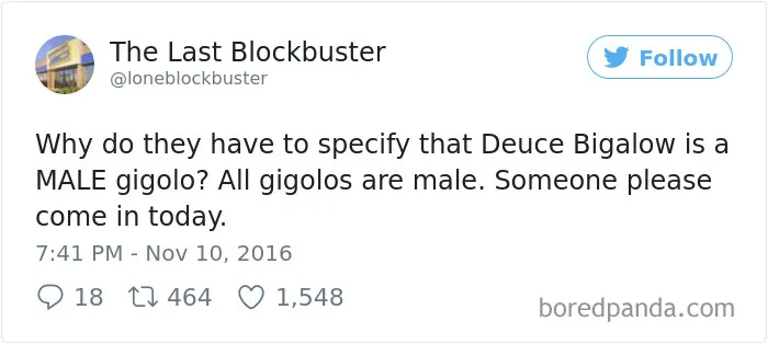 The Last Blockbuster Is Alive, And Here's 189 Of Their Funniest Tweets