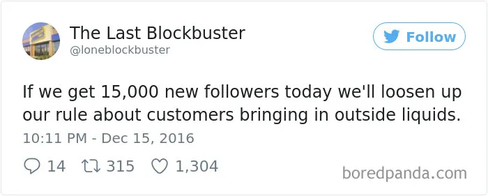 The Last Blockbuster Is Alive, And Here's 189 Of Their Funniest Tweets