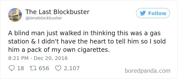 The Last Blockbuster Is Alive, And Here's 189 Of Their Funniest Tweets