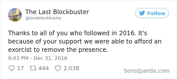 The Last Blockbuster Is Alive, And Here's 189 Of Their Funniest Tweets