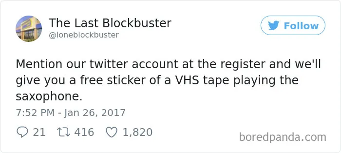 The Last Blockbuster Is Alive, And Here's 189 Of Their Funniest Tweets