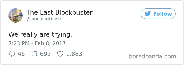 The Last Blockbuster Is Alive, And Here's 189 Of Their Funniest Tweets
