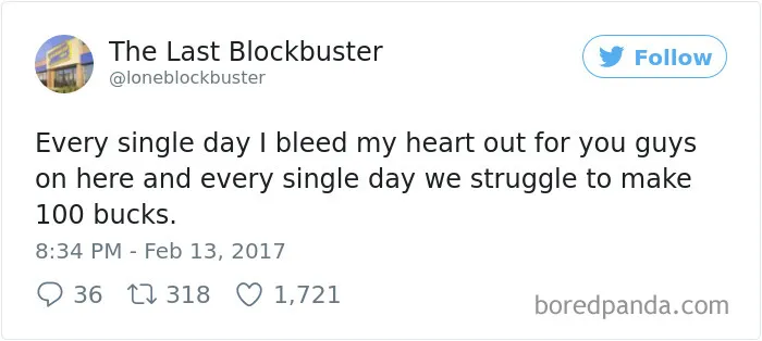 The Last Blockbuster Is Alive, And Here's 189 Of Their Funniest Tweets