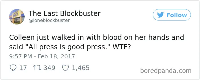 The Last Blockbuster Is Alive, And Here's 189 Of Their Funniest Tweets