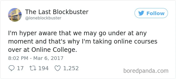 The Last Blockbuster Is Alive, And Here's 189 Of Their Funniest Tweets